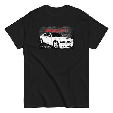 2006-2010 Charger SRT8 T-Shirt-In-Black-From Aggressive Thread